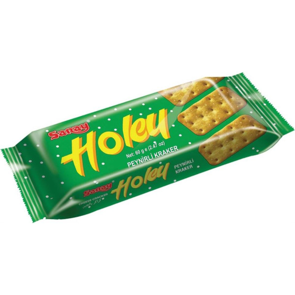 HOLEY PEYNİRLİ KRAKER 60G*24AD (1KOLİ)